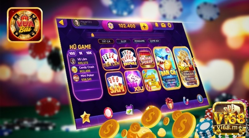 Kho game cá cược hấp dẫn tại game vua bai doi thuong