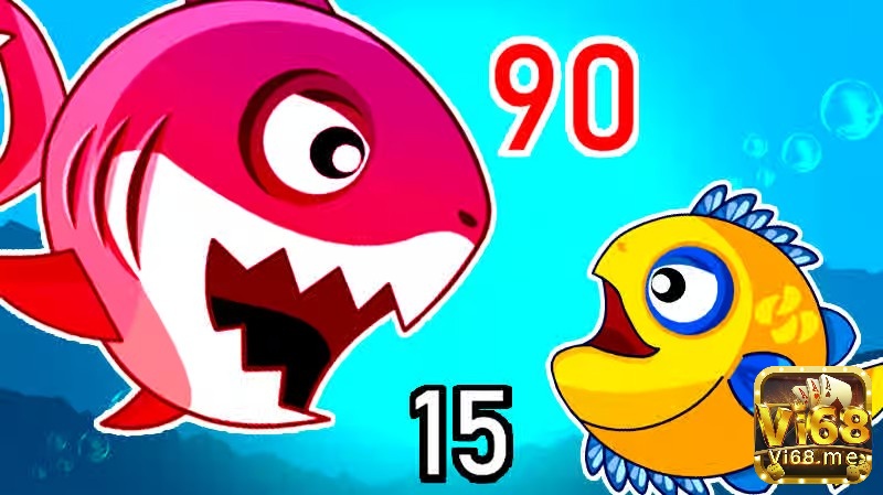 Điều khiển cá lớn ăn cá nhỏ trong game Fish Eat Fish