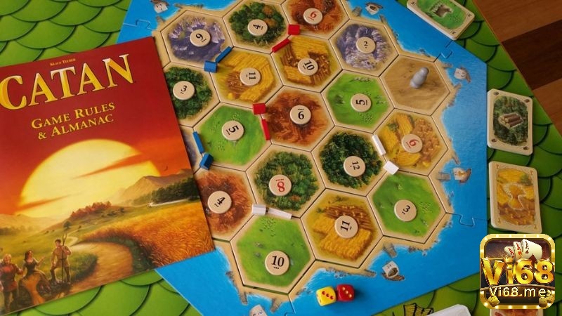 Catan trong các board game hay với hơn 30 triệu bản được bán ra trên toàn thế giới tính đến năm 2024