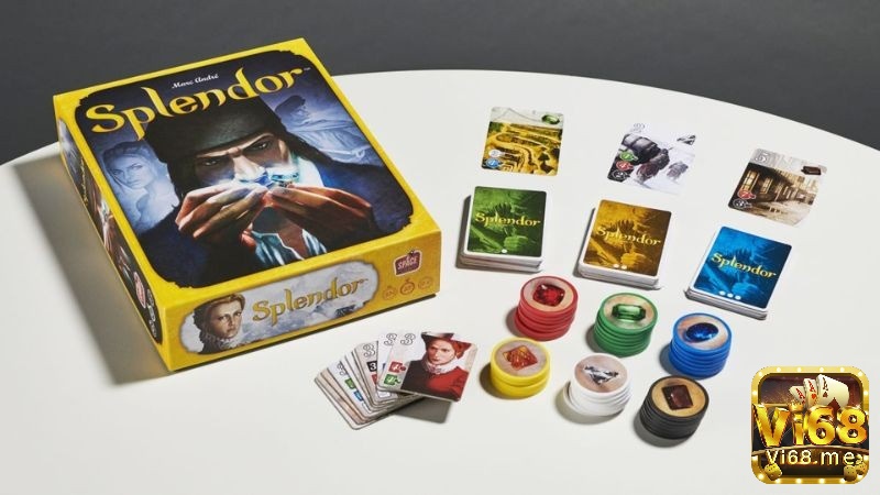 Splendor có cơ chế xây dựng engine đơn giản nhưng sâu sắc, chất lượng cao và nghệ thuật minh họa tinh tế