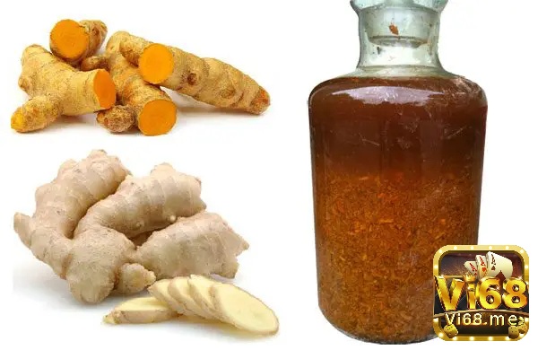 Bài thuốc từ gừng, tỏi và rượu khá phổ biến giúp tuần hoàn máu tốt hơn và nâng cao quá trình trao đổi chất
