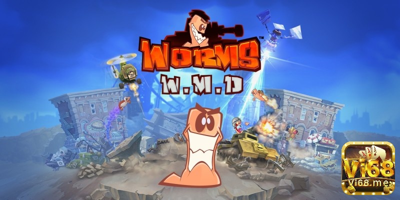Worms W.M.D tựa game bắn súng hoạt hình dễ thương cùng hệ thống customization nhân vật phong phú
