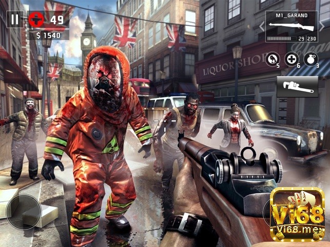 Dead Trigger 2 game bắn súng chống quái vật hấp dẫn với kho vũ khí đa dạng