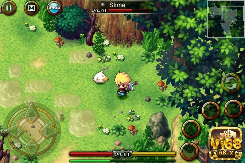Game mobile nhẹ thể loại RPG Zenonia 4