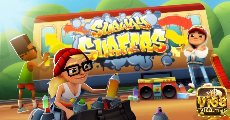 Game mobile nhẹ thể loại casual ubway Surfers