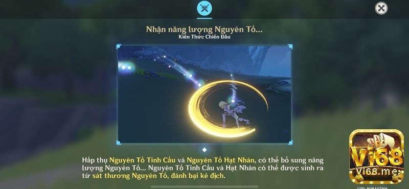 Các năng lượng nguyên tố tạo nên sức mạnh đặc biệt cho nhân vật trong game