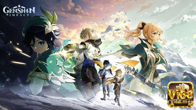 Genshin Impact với phong cách Anime đặc biệt được rất nhiều game thủ yêu thích