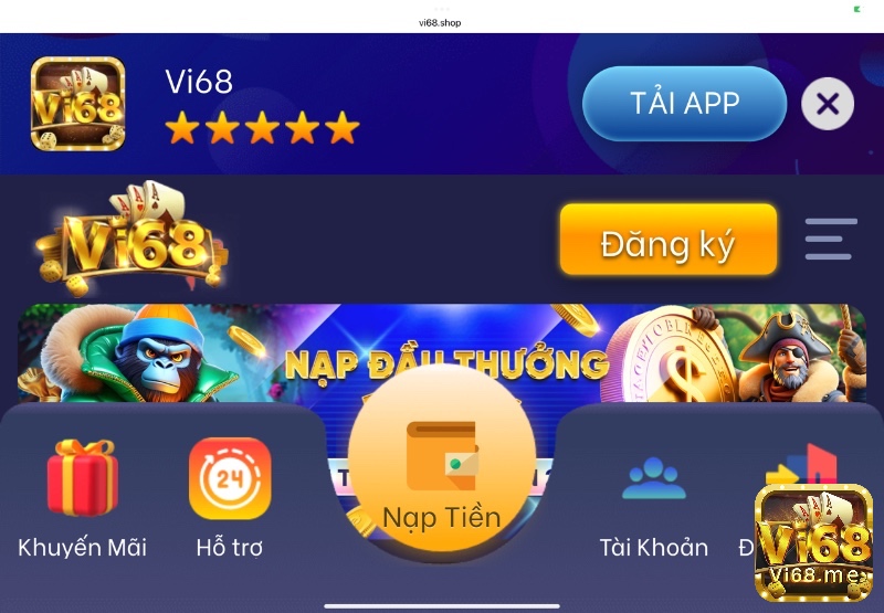 Tham gia trải nghiệm lô đề tại nhà cái Vi68 uy tín và chất lượng 