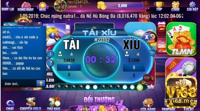 Dữ liệu lịch sử của bàn tài xỉu có thể cung cấp nhiều thông tin quý giá