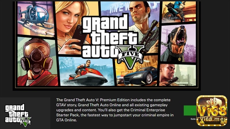 Grand Theft Auto V xứng đáng là tên đầu tiên trong danh sách download game offline hay nhất cho PC thể loại hành động