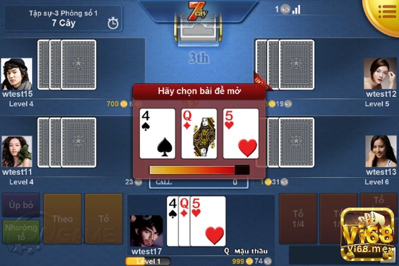 Quy tắc cơ bản của game bài xì tố online dựa trên nguyên tắc đếm điểm và so sánh giá trị các lá bài