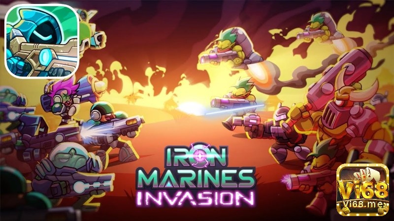 Iron Marines Invasions là game chiến thuật hay cho iPhone bối cảnh khoa học viễn tưởng đầy sáng tạo
