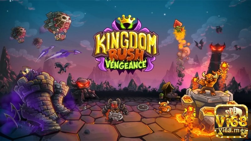 Kingdom Rush Vengeance là phần mới nhất trong series game chiến thuật hay cho iPhone Kingdom Rush nổi tiếng