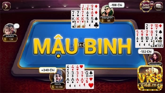 Game mậu binh đổi thưởng mở ra một sân chơi hấp dẫn cho người yêu thích bài mậu binh cùng cơ hội nhận thưởng thật.