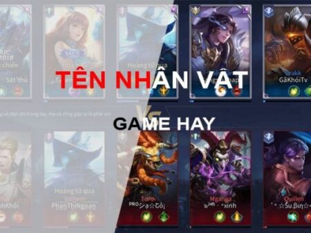Tạo tên game hay – 6 phương pháp và công cụ đặt tên ấn tượng