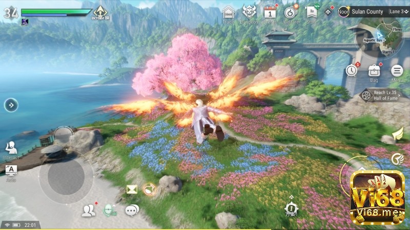 Thiên Dụ là một tựa game 3D nhập vai mobile đẹp mắt do VNGGames phát hành