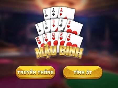 Mậu binh mod apk – Tải game miễn phí, không giới hạn xu vàng