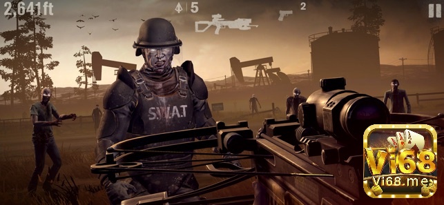 Game kinh dị mobile chạy xuyên bầy zombie kịch tính trong Into the Dead 2