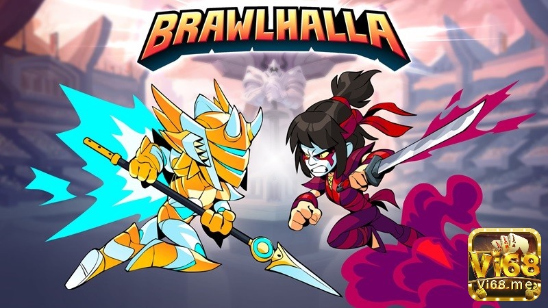 Trận chiến 2v2 vui nhộn và hỗn loạn trong thế giới Brawlhalla