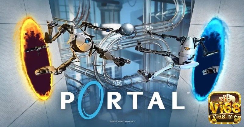 Phối hợp giải đố độc đáo với súng portal trong Portal 2