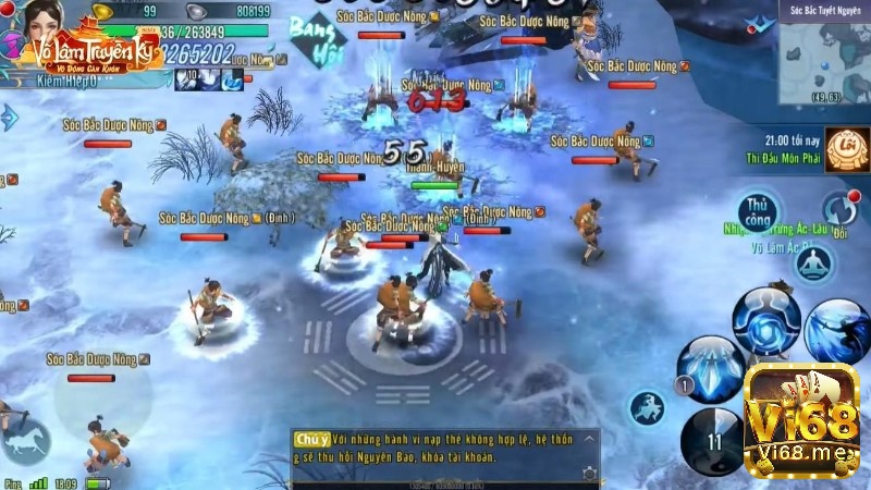 Tựa game kiếm hiệp huyền thoại giữ trọn tinh thần cày cuốc trên di động.