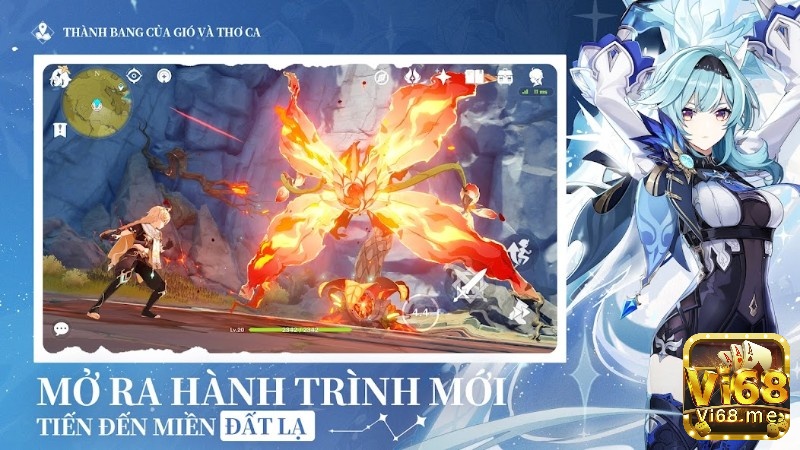 Top game có doanh thu cao nhất với đồ họa anime ấn tượng và cơ chế gacha độc đáo