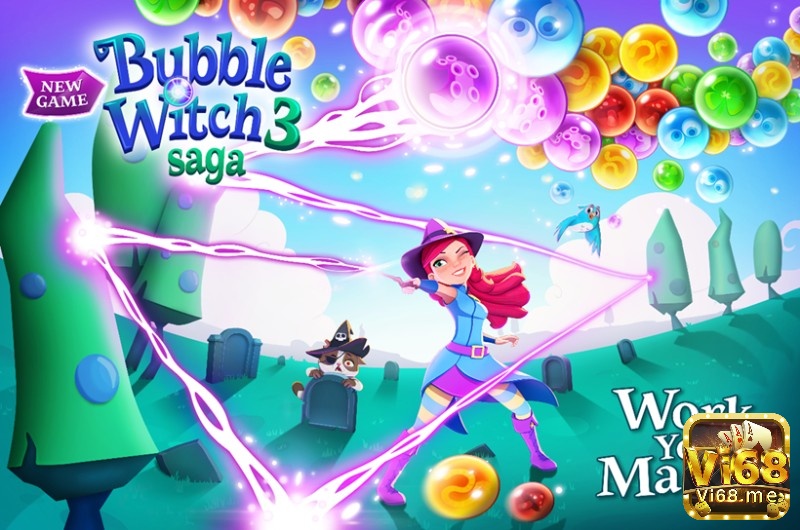 Phiêu lưu cùng phù thủy Stella qua hàng trăm màn chơi game bắn trứng online đầy thử thách.