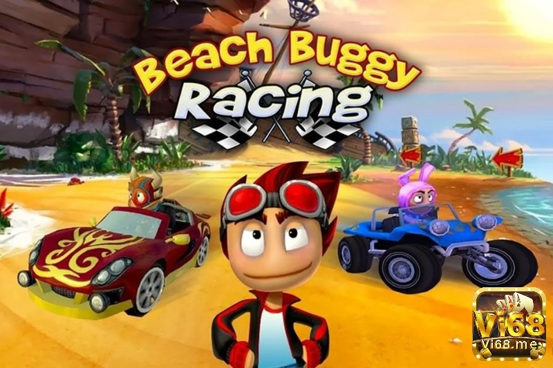Beach Buggy Racing mang màu sắc hoạt hình tươi sáng, gameplay vui nhộn kiểu Mario Kart, hỗ trợ vật phẩm và yêu cầu cấu hình cực thấp