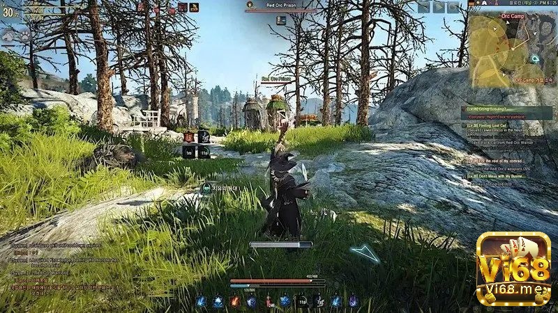 Game cày cuốc PC với đồ họa siêu thực và chiến đấu non-target mãn nhãn trong Black Desert Online PC.