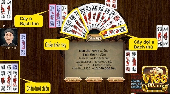 Các quân bài trong bộ bài Tổ Tôm và cách tính bài ù khi chơi chắn online.