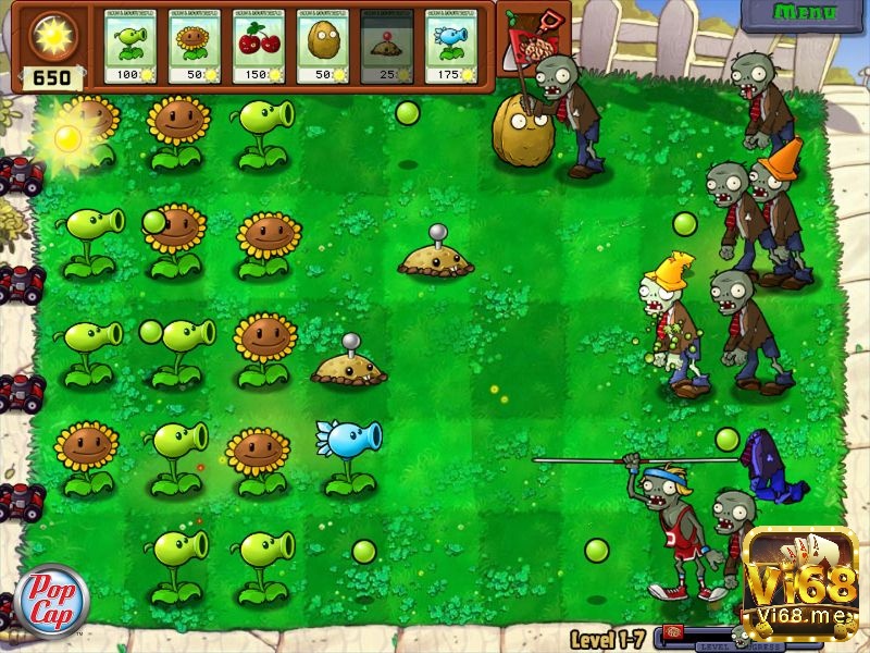 Game thủ thành online Plants vs Zombies ghi điểm nhờ lối chơi chiến thuật đơn giản nhưng đầy sáng tạo