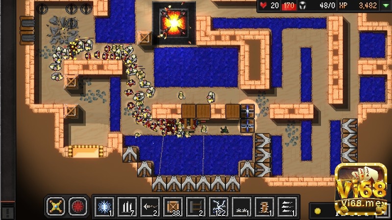 Dungeon Warfare 2 hấp dẫn nhờ độ khó leo thang, buộc game thủ sáng tạo liên tục