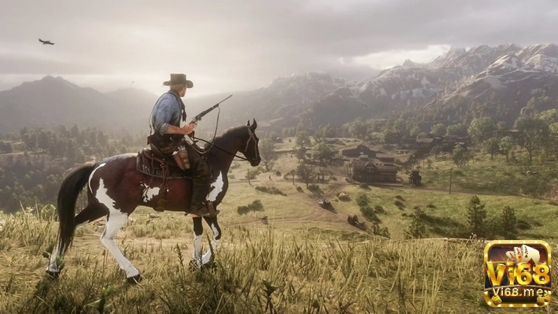 Rockstar Games tạo thế giới Red Dead Redemption 2 sống động với đồng cỏ, núi non, thị trấn và ánh sáng tự nhiên chân thực